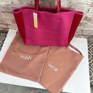 Bundle of SummerSalt Neoprene Tote and Hanky Panky Travel Bags NWT